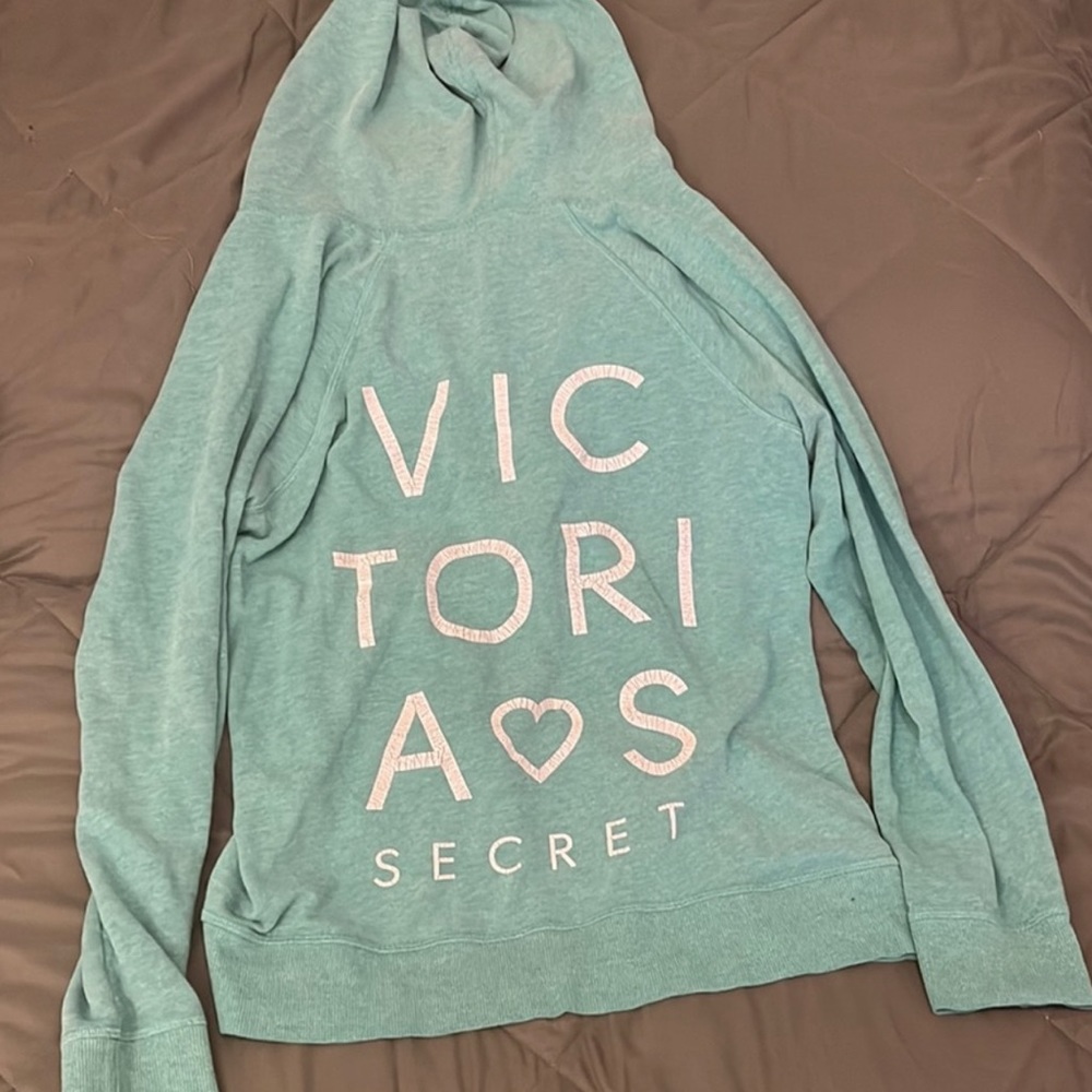 Victoria’s Secret Seafoam Green Hoodie